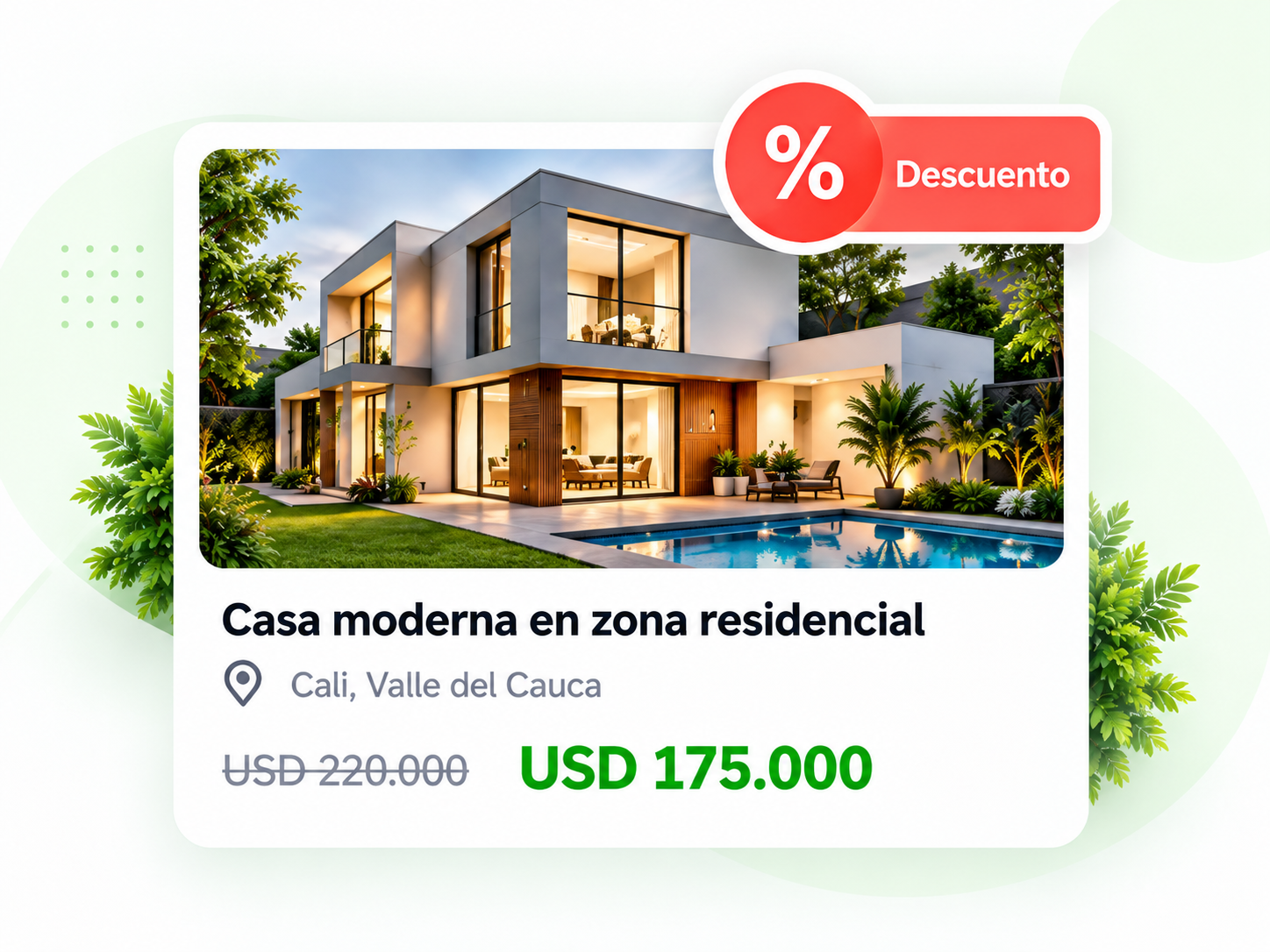 Propiedades con descuento en Inmositio